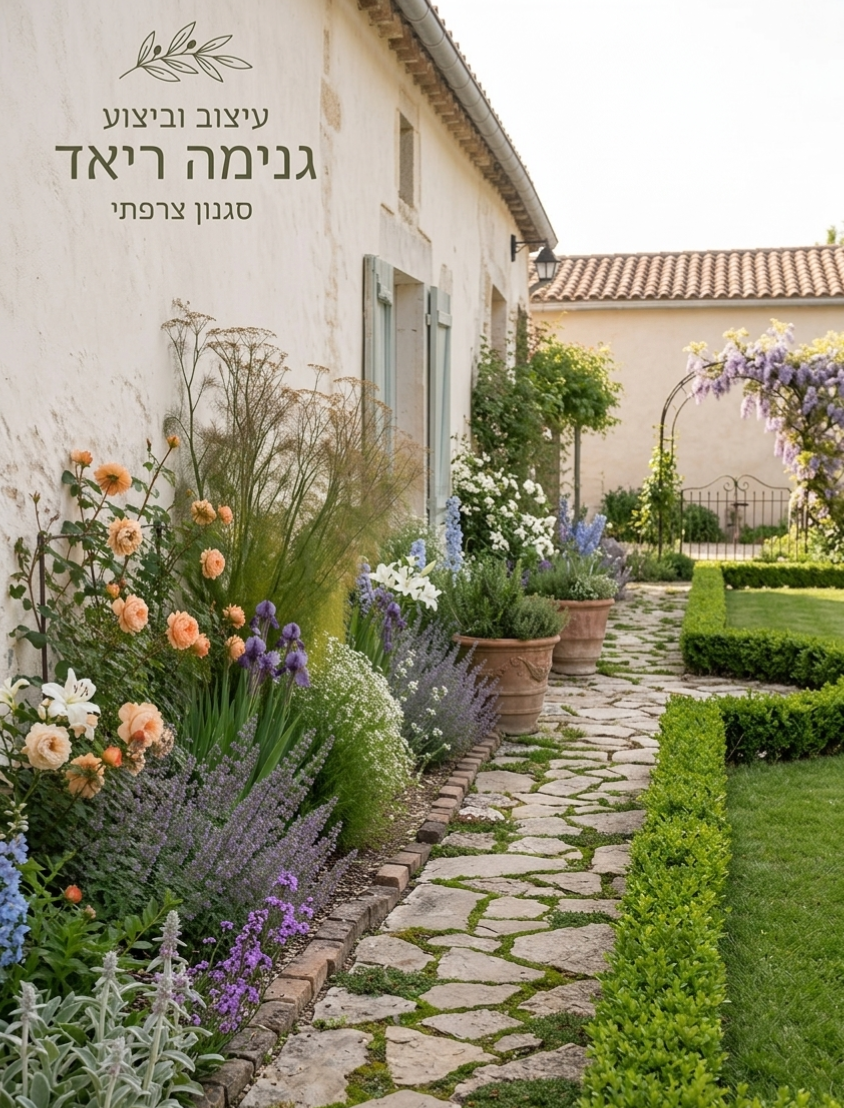 עבודת עתיד ירוק עיצוב גינות 5